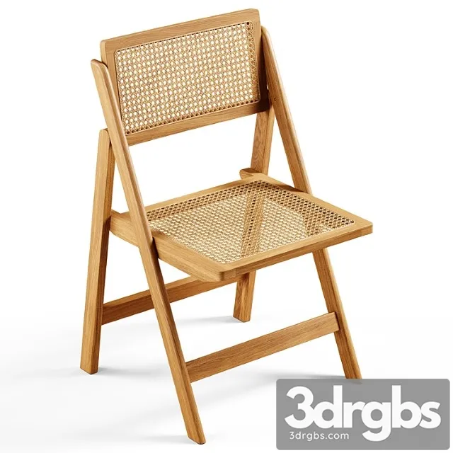 Zara Home The Rattan and Wood Folding Chair 3dsmax Download