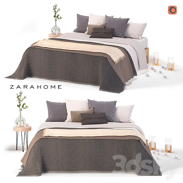 Zara Home_ Linens 3DSMax File