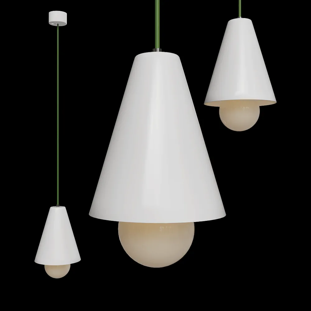 Zava – Suspension lamp Cono 1 3ds Max