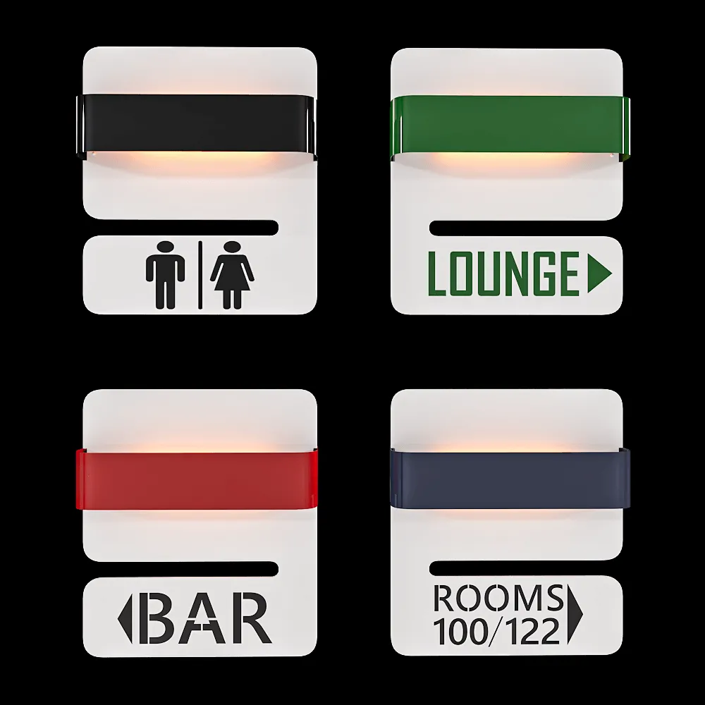 Zava – Wall Light Manta 3ds Max