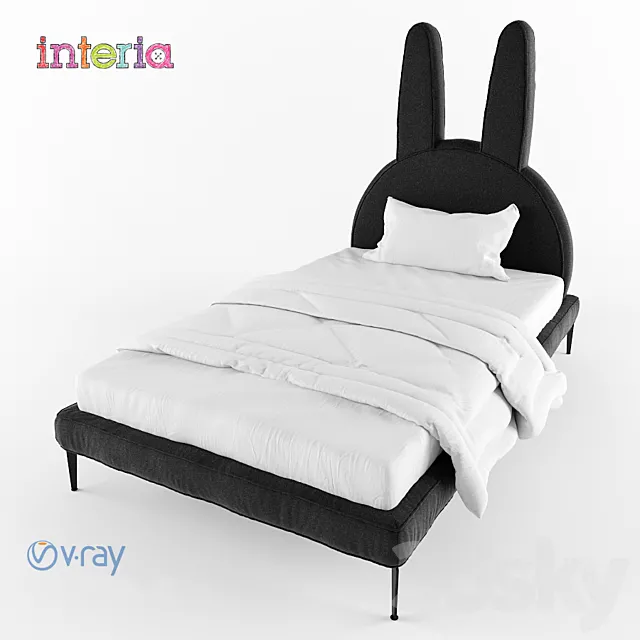 Zaya bed 3DS Max Model