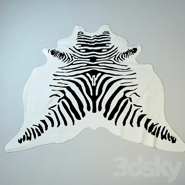 Zebra skin 3DSMax File