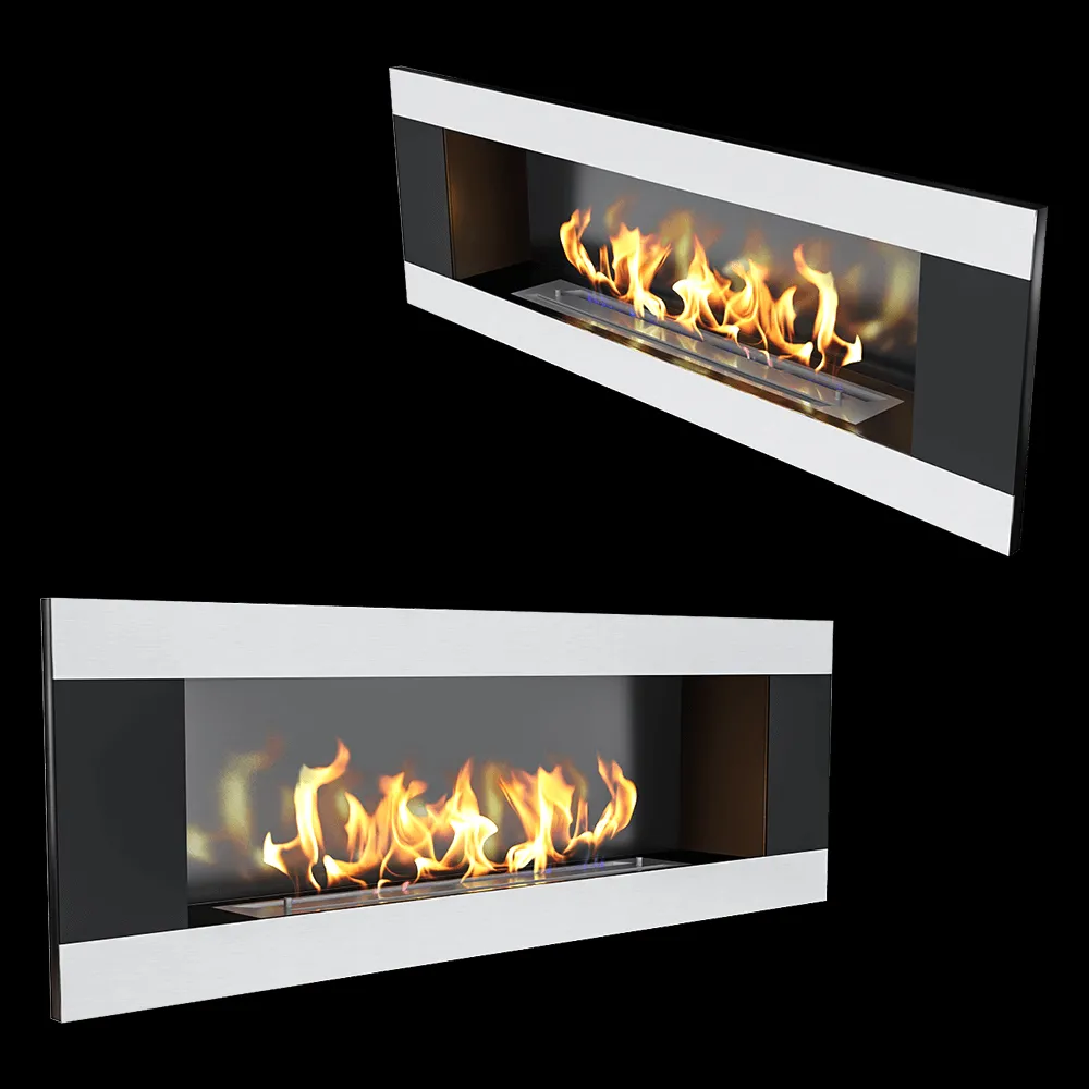 Zefire – Biofireplace Elliot horizontal 1200 3ds Max