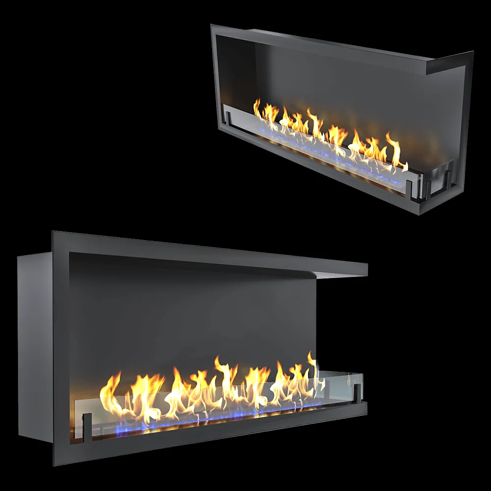 Zefire – Corner biofireplace Standart 1100 3ds Max