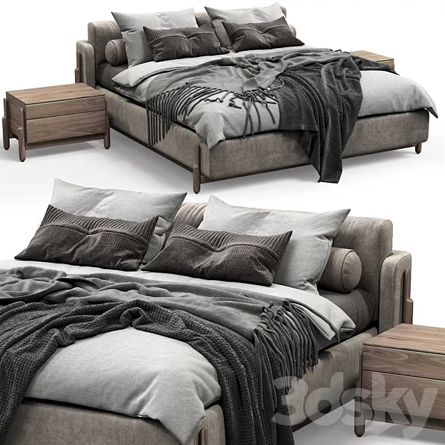 Zegen Bed ASH 3ds Max