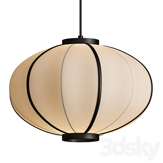 zen pendant lamp 3ds Max