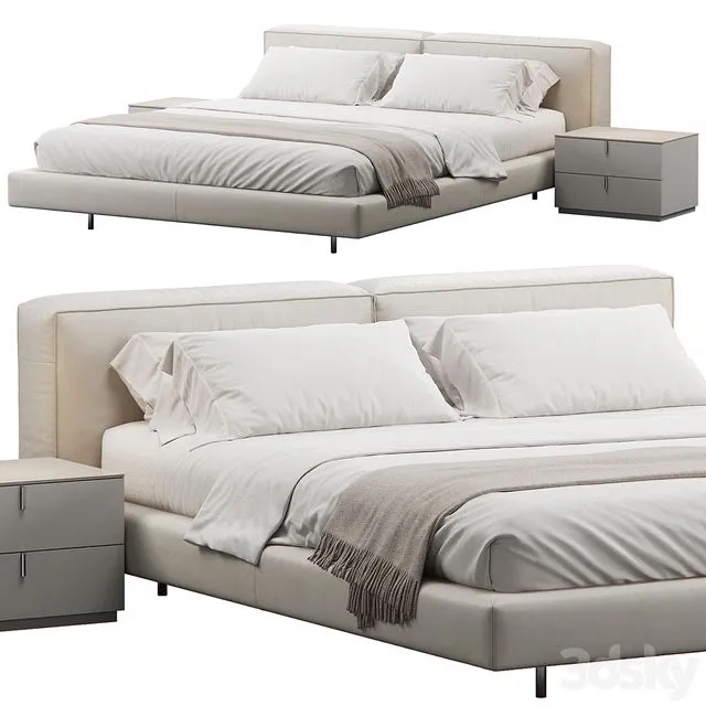 Zenit Bed by Desiree 3dsMax Model