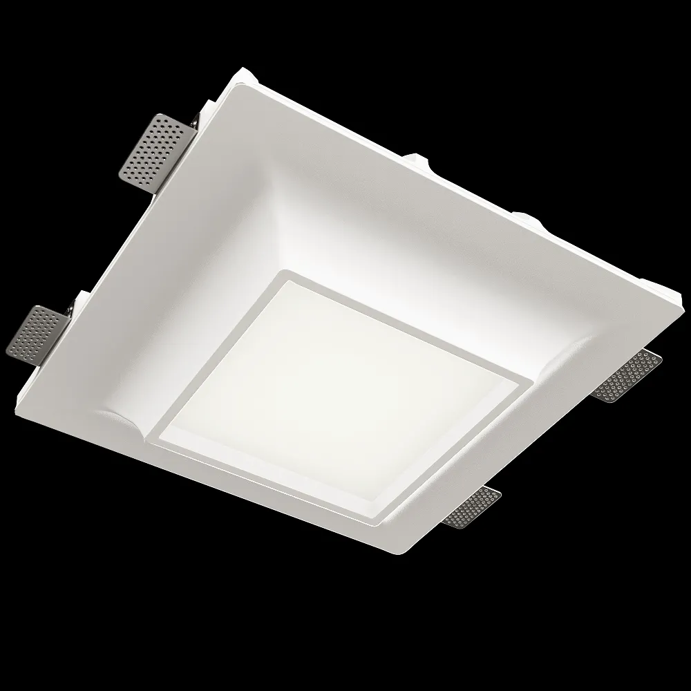 Zenit STP – Recessed mounted luminaire Luno Quadro C50 D200 3ds Max