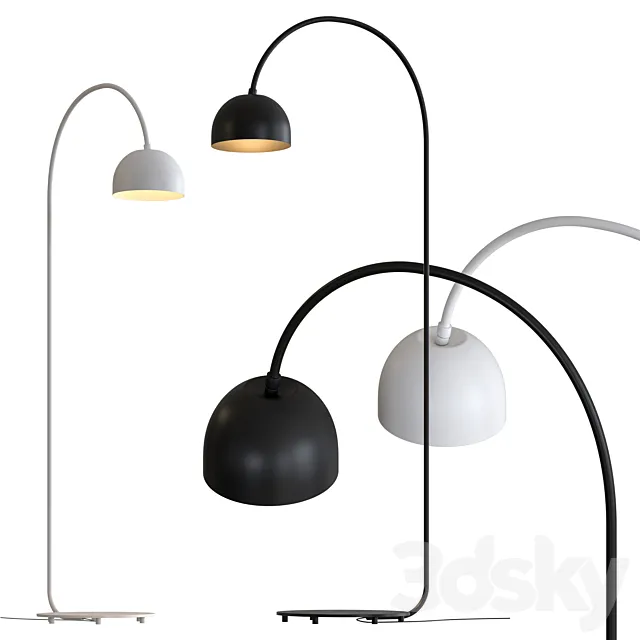 Zero Bob floor lamp 3ds Max