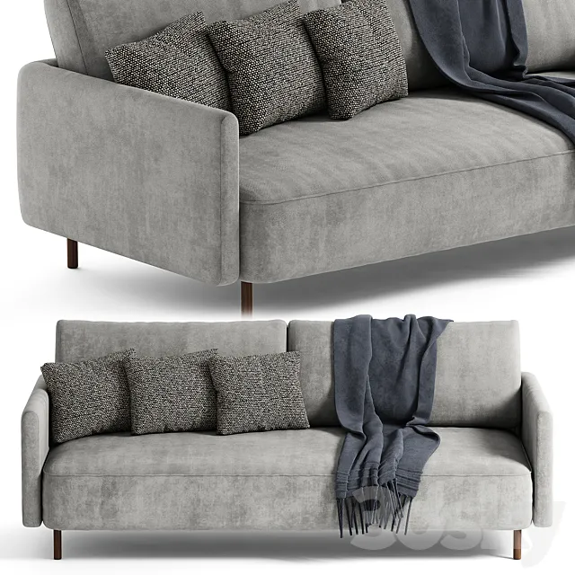Zero by Missana sofa 3ds Max