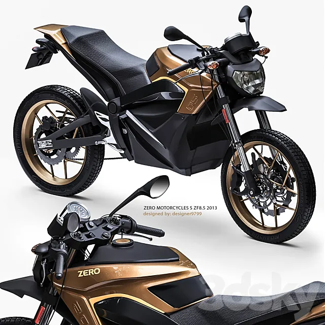 ZERO MOTORCYCLES S ZF8.5 3DS Max Model