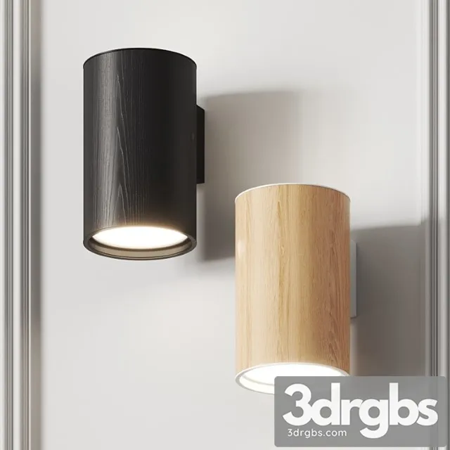 Zero wood wall lamp 3dsmax Download