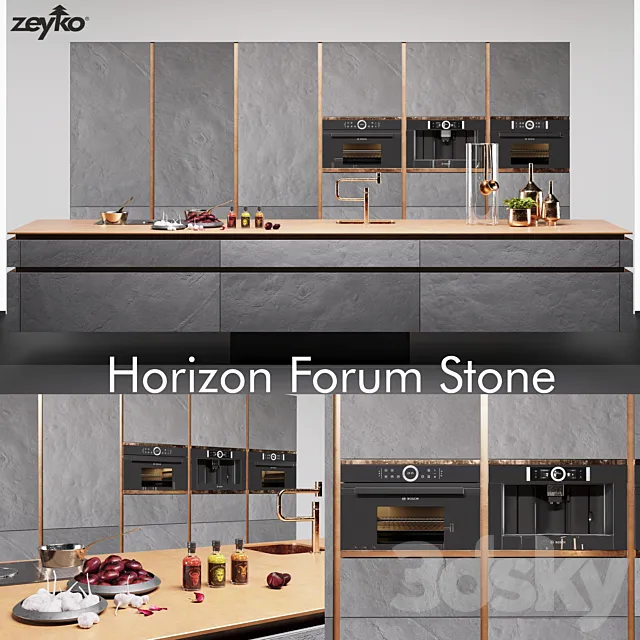 Zeyko Horizon Forum Stone 3ds Max