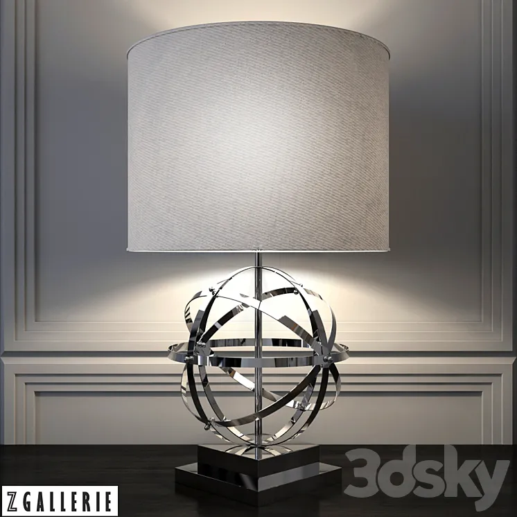 Zgallerie Pinnacle Table Lamp 3DS Max