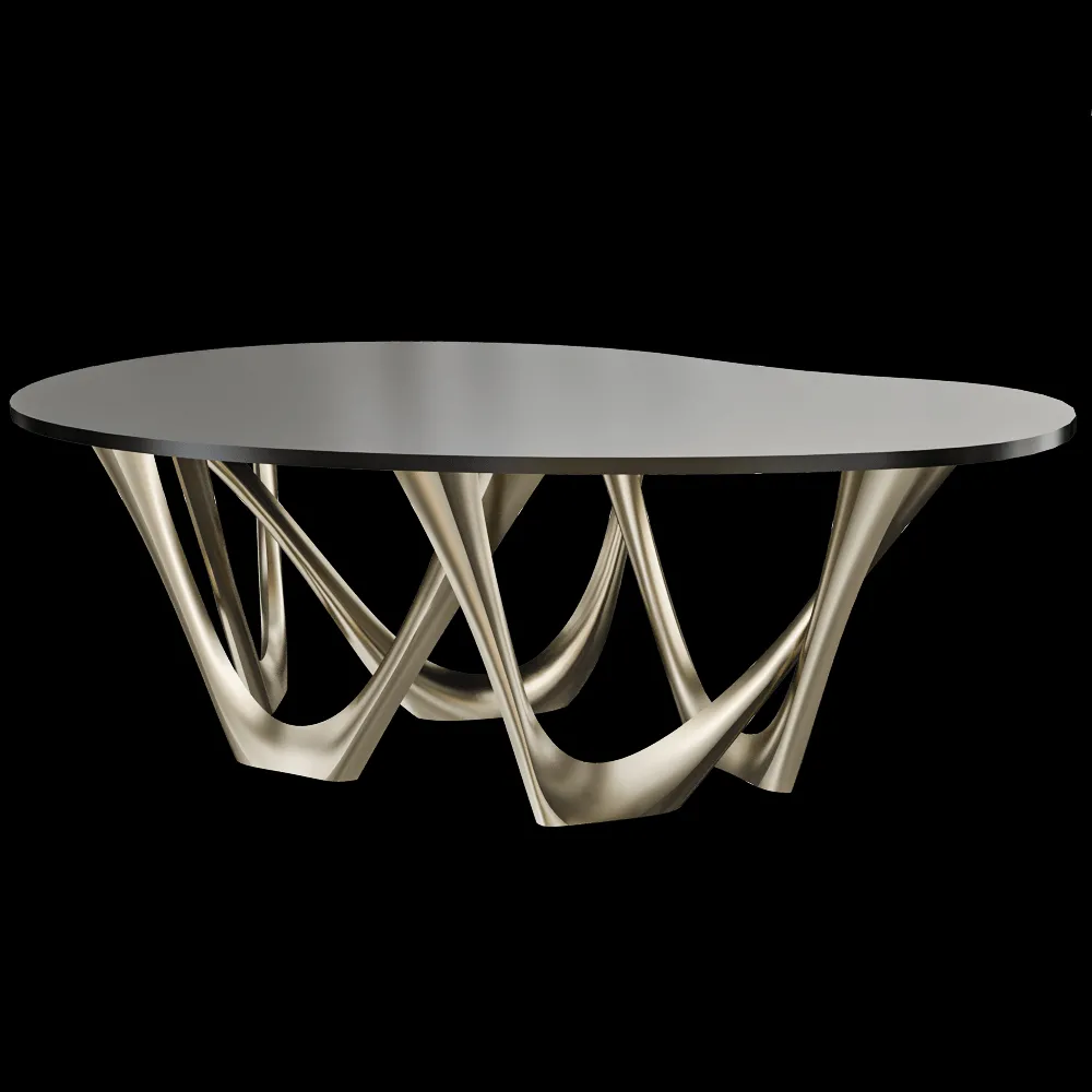 Zieta – G-Table Steel Base with Steel Top 3ds Max