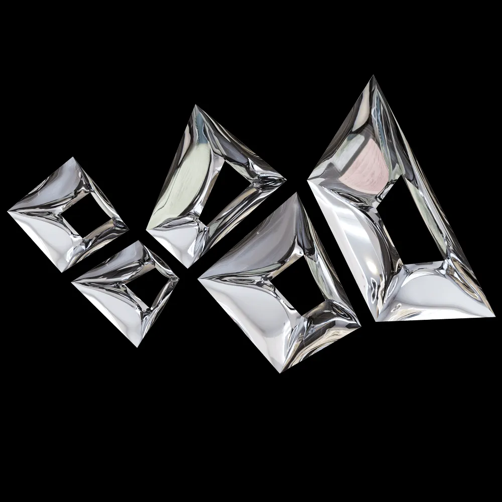 Zieta – Mirrors Crystal 3ds Max