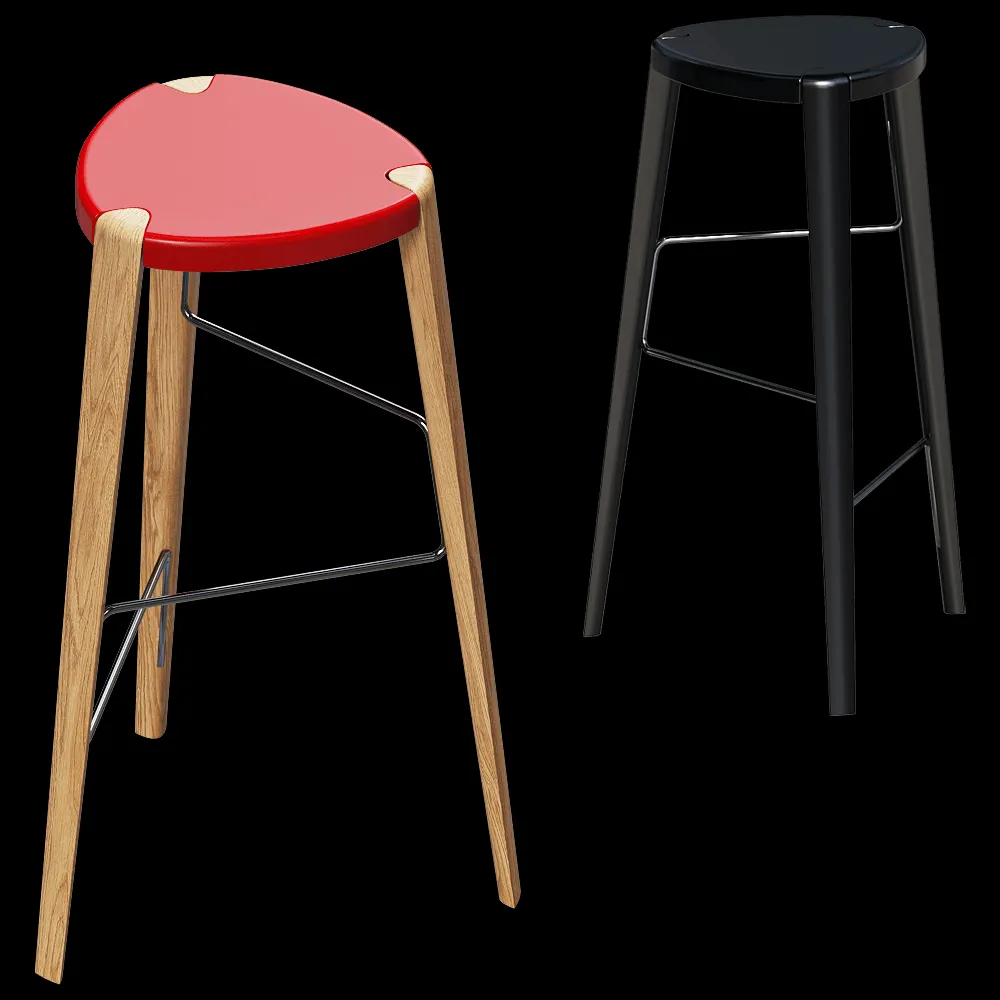 Zilio Aldo & C. – Bar stool Sputnik 3ds Max