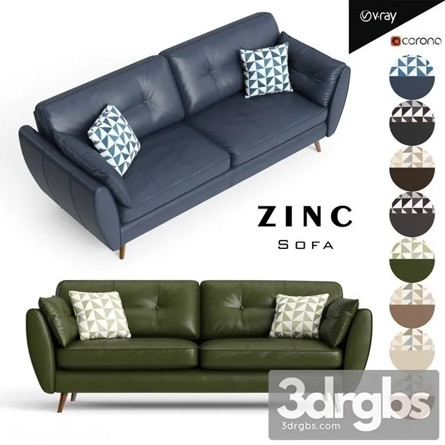 Zinc Sofa 3dsmax Download