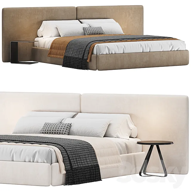 ZIP Bed By Calligaris 3ds Max