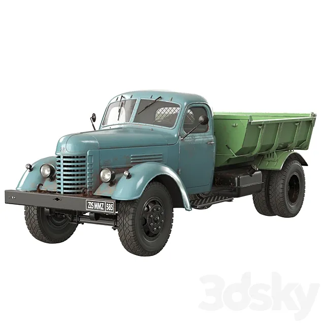 ZIS MMZ 585 3ds Max