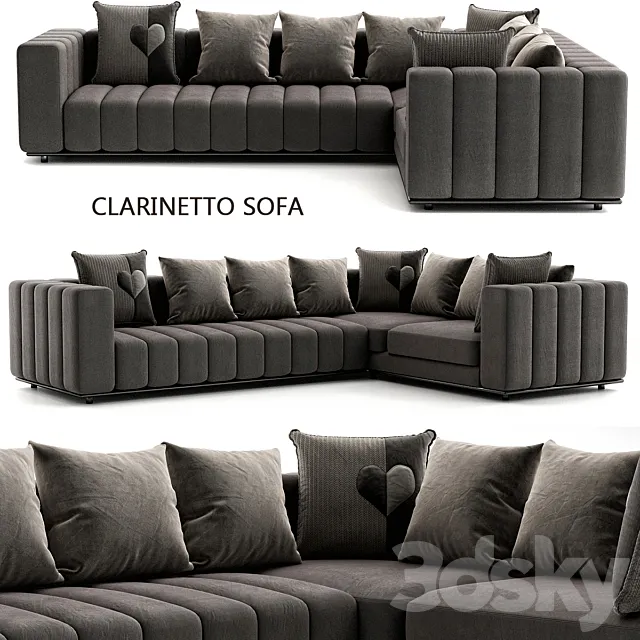 Zito Living CLARINETTO 3ds Max