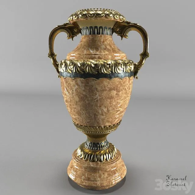Zlatoust caramel 3dsMax Model