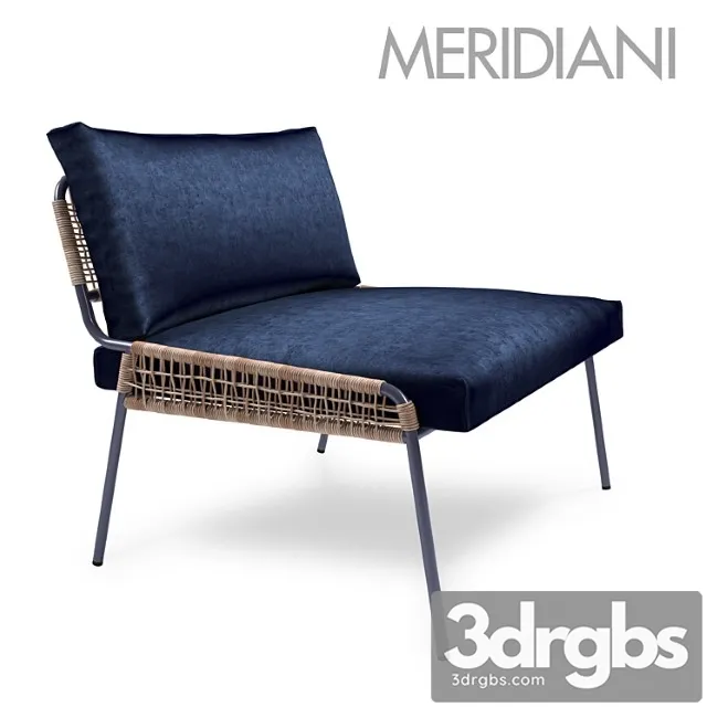 Zoe armchair by meridiani 3dsmax Download