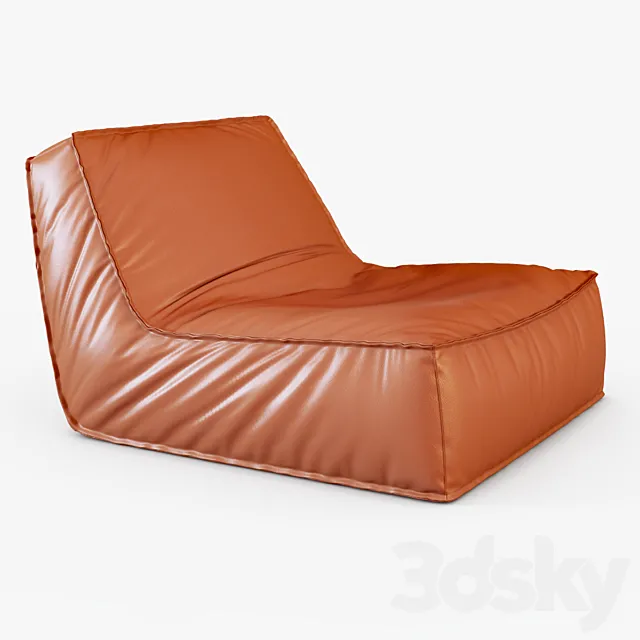 Zoe low lounge chair 3DSMax File