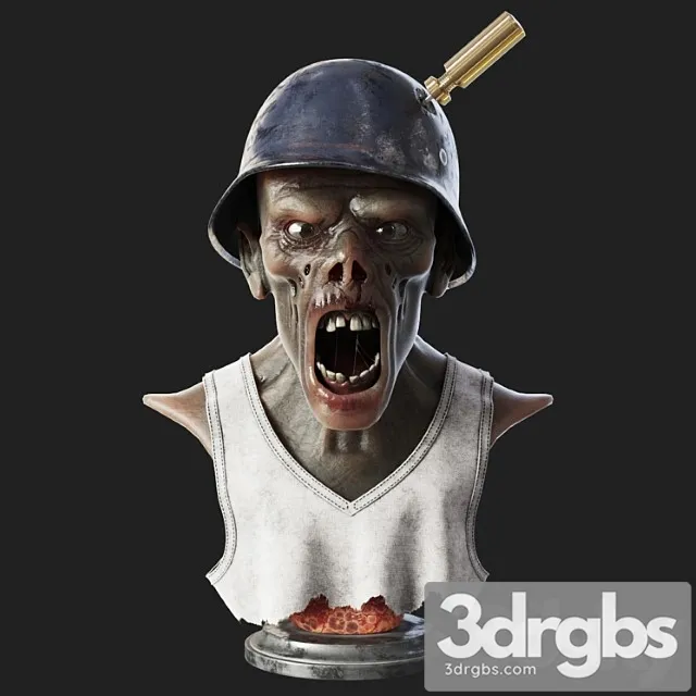 Zombie bust 3dsmax Download