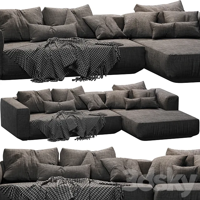 zonatta pianoalto black 3ds Max