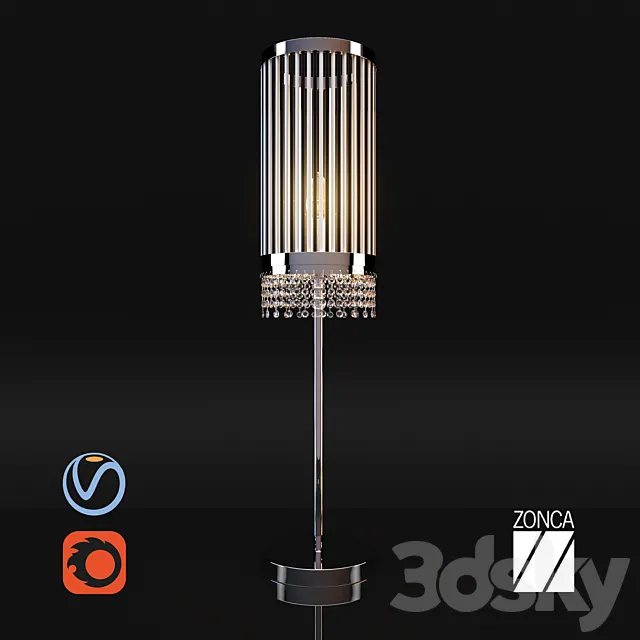 Zonca table lamp 3DS Max Model