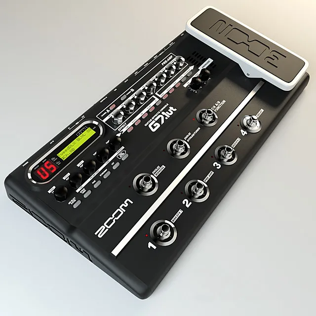 zoom guitar synthesizer-g 7.1 ut 3ds Max