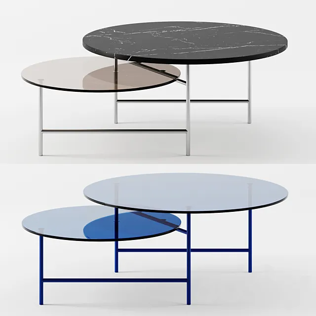 Zorro tables by La Chance 3ds Max