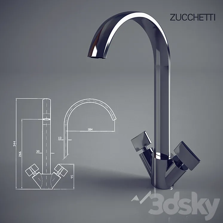 Zucchetti Isy ZD4688 3DS Max