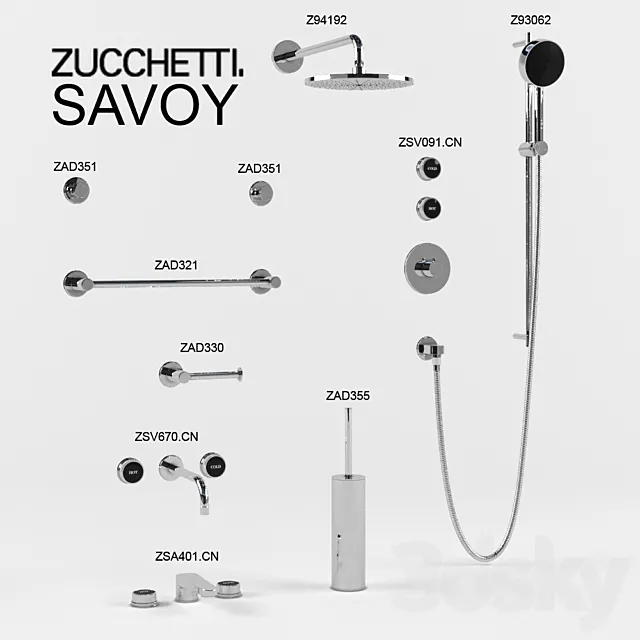Zucchetti Savoy 3DSMax File
