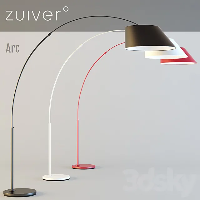 Zuiver _ Arc floor lamp 3DSMax File