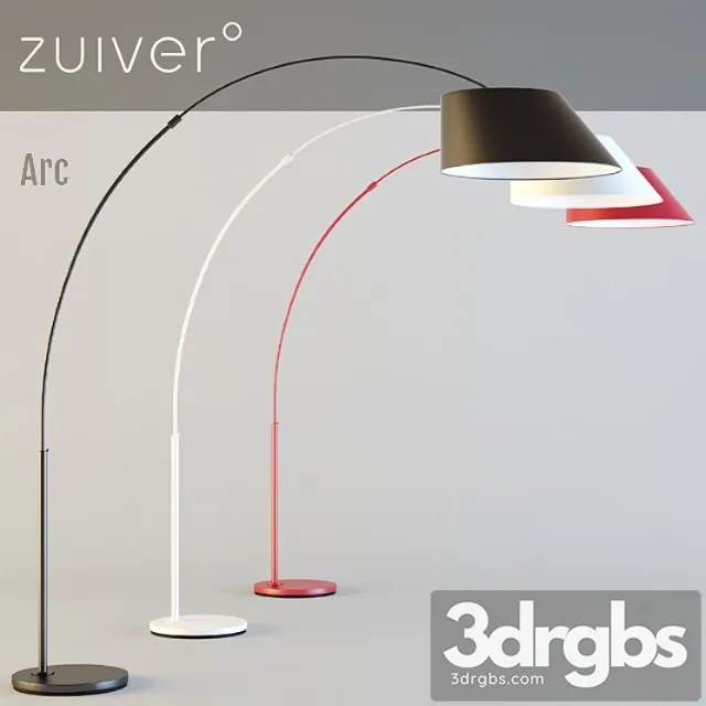 Zuiver Arc Floor Lamp 1 3dsmax Download