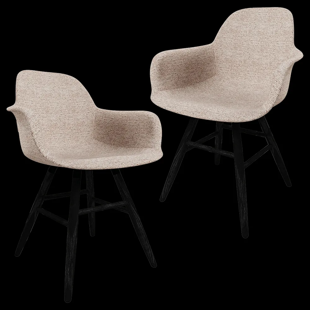 Zuiver Group   – Armchair Albert Kuip soft beige 3ds Max