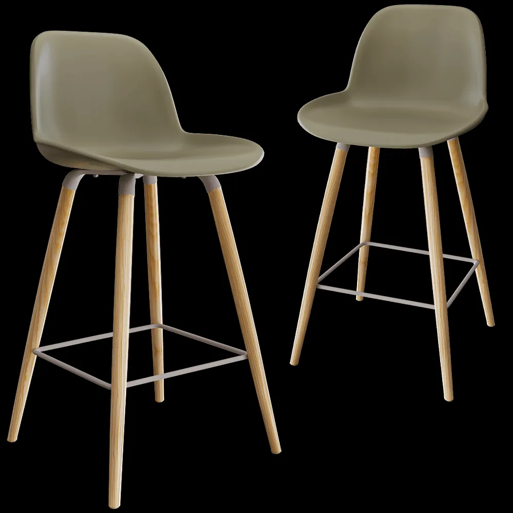 Zuiver Group   – Bar stool Albert Kuip 3ds Max