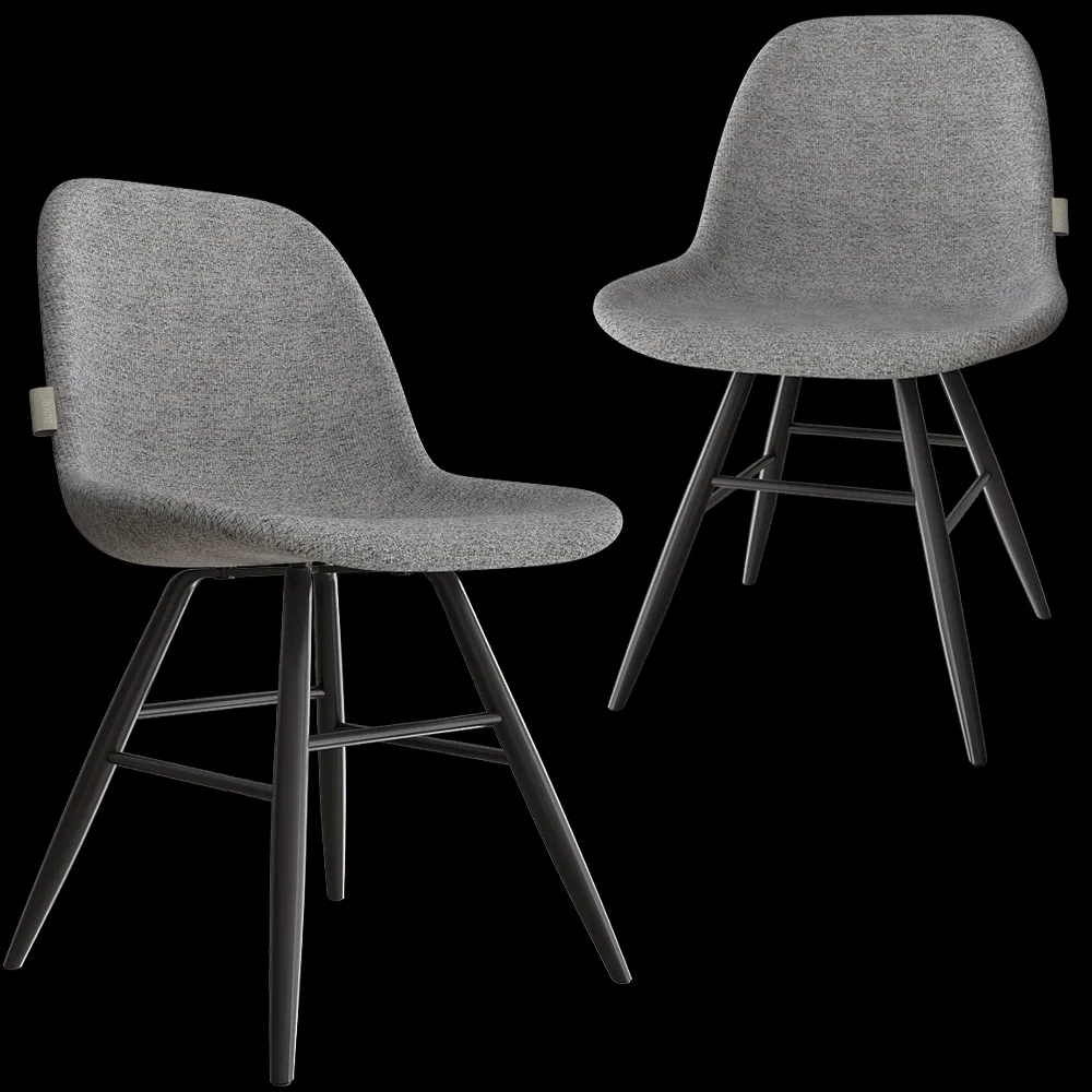 Zuiver Group   – Chair Albert Kuip soft light gray 3ds Max