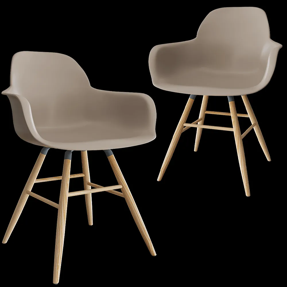 Zuiver Group   – Chair Albert Kuip with armrests 3ds Max