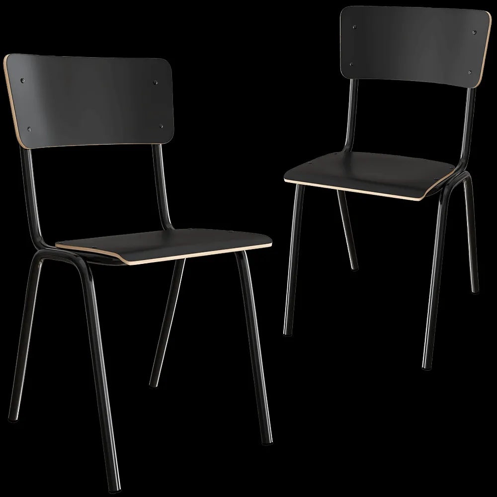 Zuiver Group   – Chair Back To School HPL 3ds Max