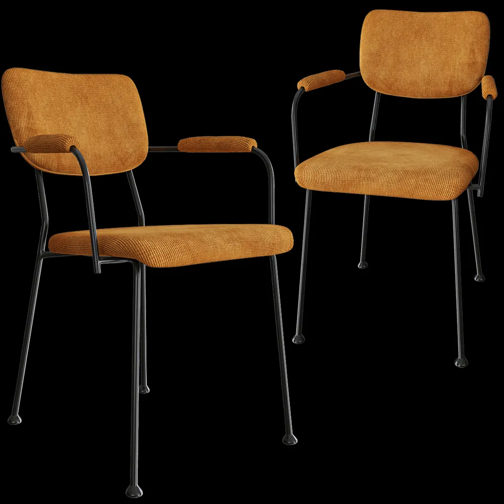 Zuiver Group   – Chair Benson with armrests 3ds Max