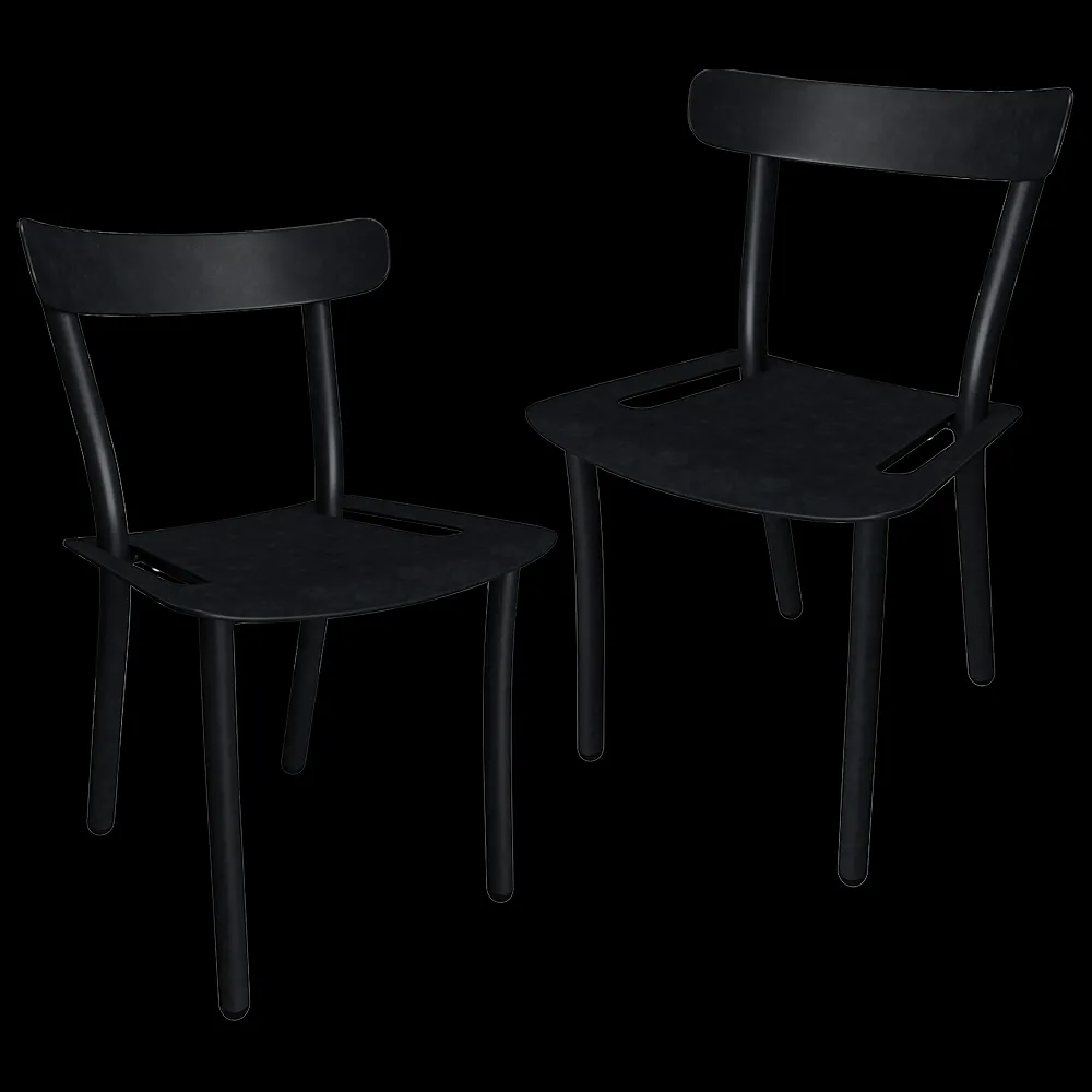 Zuiver Group   – Chair Friday garden black 3ds Max