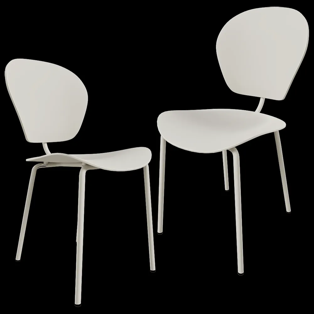 Zuiver Group   – Chair The Ocean coconut milk 3ds Max