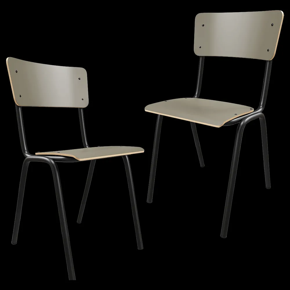 Zuiver Group   – Сhair Back to school matte olive 3ds Max