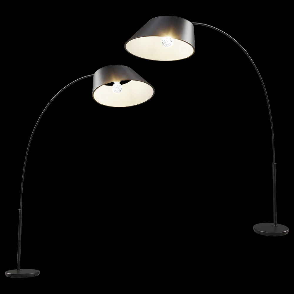 Zuiver Group   – Floor lamp Arc black 3ds Max