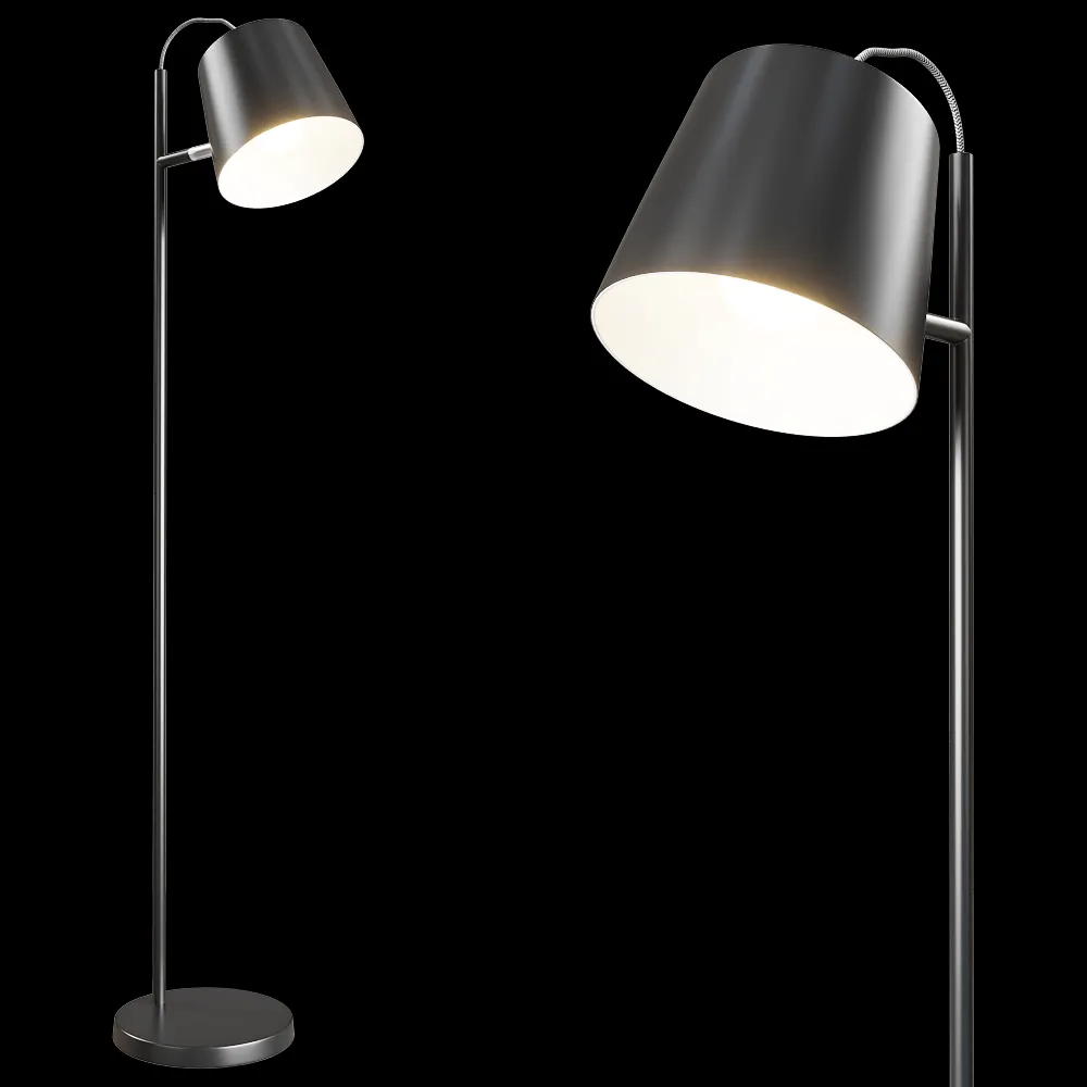 Zuiver Group   – Floor lamp Buckle Head black 3ds Max