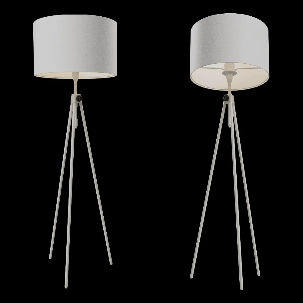Zuiver Group   – Floor lamp Lesley white 3ds Max