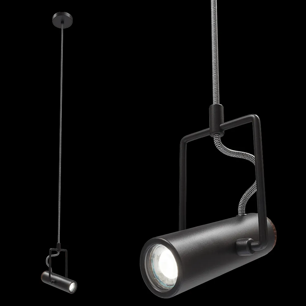Zuiver Group   – Pendant lamp Marlon black 3ds Max